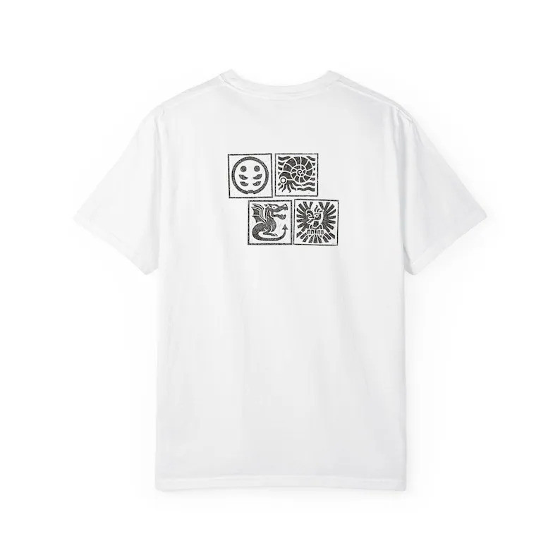 [Camiseta Premium em Algodão Puro]LUA Camiseta com estampa de Pokémon, Camiseta Ruínas de Alph, Camiseta Pokémon