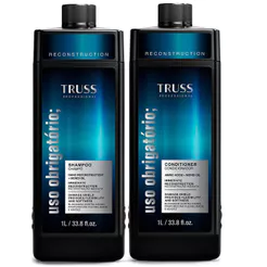 Kit Shampoo e Condicionador Truss Uso Obrigatório 1L