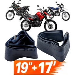 Par Câmara De Ar para honda Bros 125 150 160 Crosser 150 SHINERAY SH175 XY 150 GY traseira e dianteira