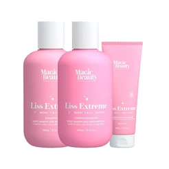 Kit Magic Beauty Liss Extreme - Shampoo 250ml e Condicionador 250ml e Selador Queratina 120ml