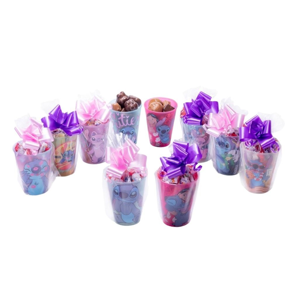 Kit 10 Copos Stitch Páscoa Ovos Caseiros Festa Lembrancinha Brinde Plasútil em Oferta na Shopee