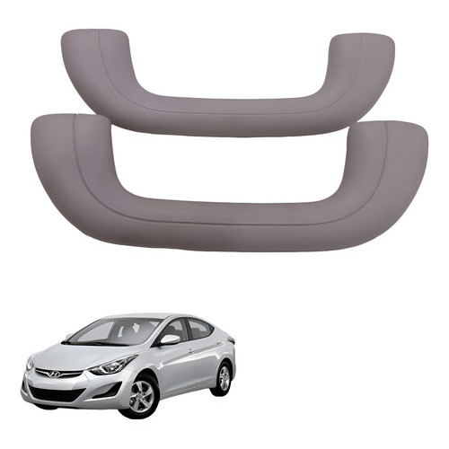 Par Alça Teto Hyundai Elantra 2012 2014 Gls 1.8 Cinza Claro