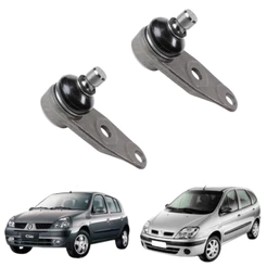 Kit 2 Pivô Bandeja Clio 2001 A 2016 Kangoo R19 Scénic Symbol