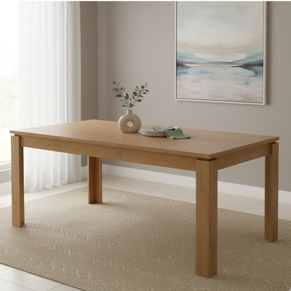 Mesa de Jantar 6 Lugares Retangular Athenas  180 em Oferta na Shopee