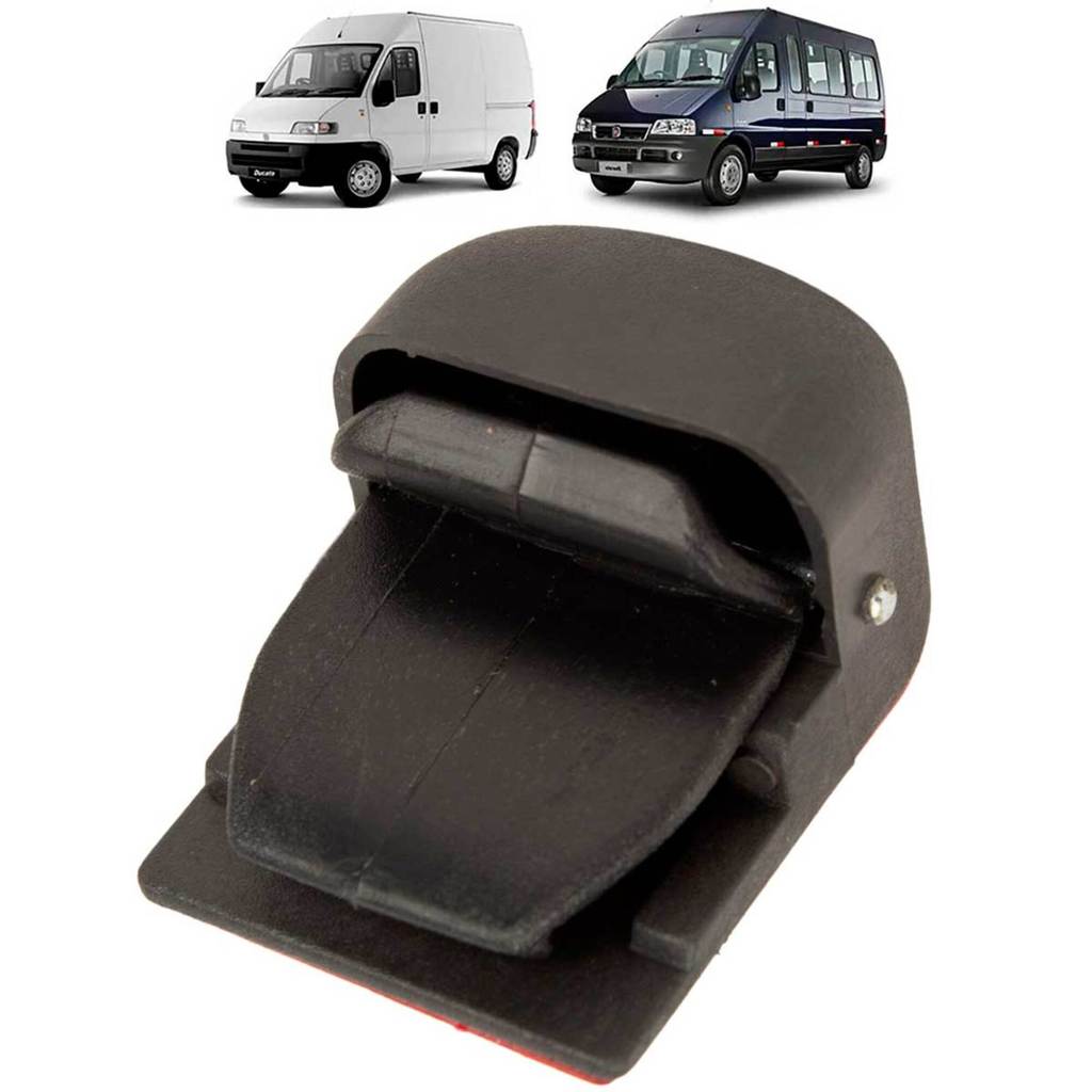 PUXADOR TRINCO TRAVA JANELA VIDRO CORRER  BAIXO 37 MM FIAT DUCATO/PEUGEOT BOXER/CITROEN JUMPER 2.8/2.3 1999 A 2017 305X em Oferta na Shopee