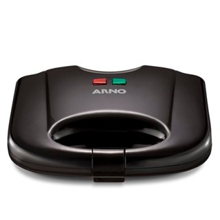 Sanduicheira e Grill Elétrico Arno SACB 700W Antiaderente Preto 110V em Oferta na Shopee