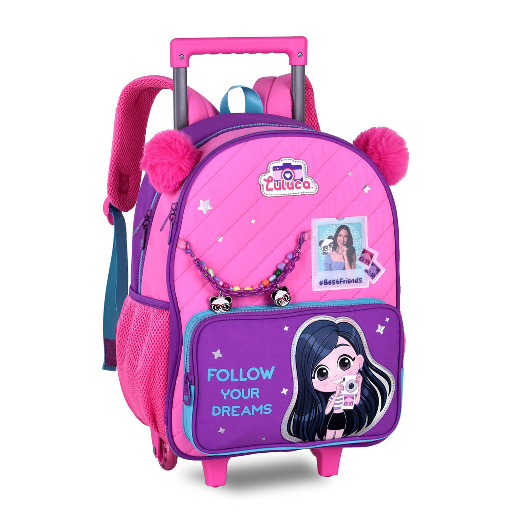 Mochila de Carrinho Luluca – Infantil e Super Estilosa Clio