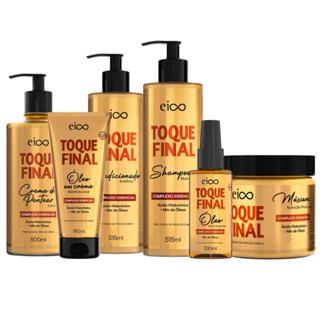 Kit Eico Toque Final Shampoo 515ml Condicionador 515ml Creme de Pentear 500ml Trio Hidratação em Oferta na Shopee