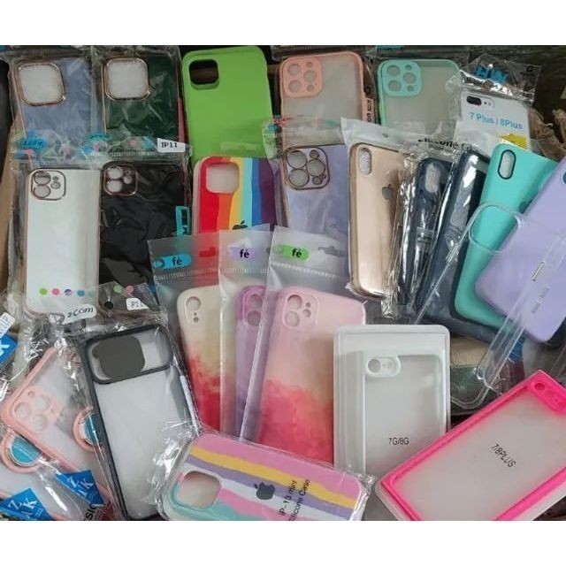 Kit Lote 50 Capas Capinhas Para Smartphones, Variadas Modelos Diversos -Promoção -QUALIDADE ALTA
