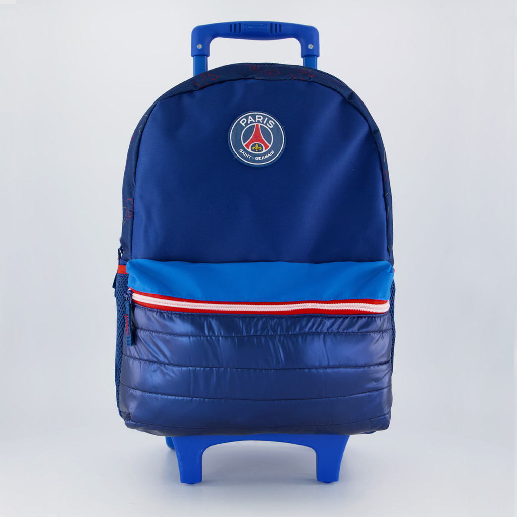 Mochila com Rodas PSG Plus Stripes Azul em Oferta na Shopee