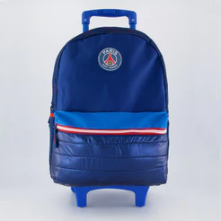Mochila com Rodas PSG Plus Stripes Azul