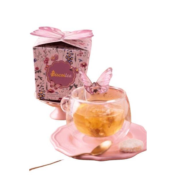 Biscoitea - Chá de Maçã, Canela e Baunilha - Biscoitê em Oferta na Shopee