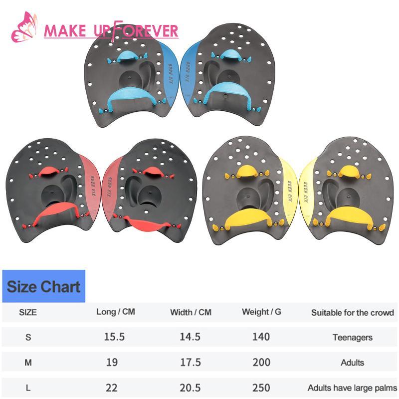 [Shining1] Luvas De Natação De 2 Peças Pás De Mão Unissex Silicone Pá De Treinamento Mergulho Barbatana Flipper Alça Aju