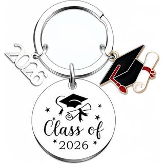 Chaveiro de Formatura Único da Turma de 2026, Chaveiros Engraçados para Presentes de Formandos de Professor, Chaveiro de