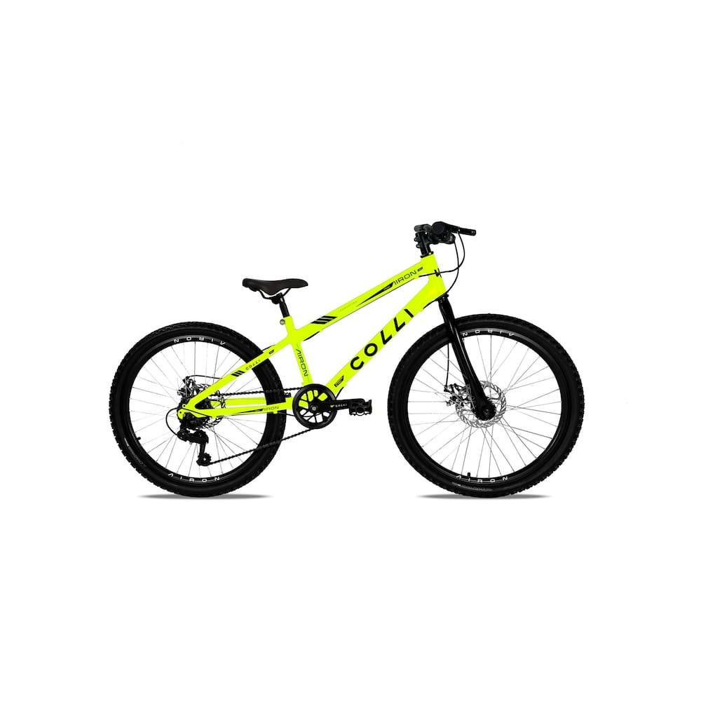 Bicicleta Colli Airon Aro 24 7 Marchas Freio a Disco