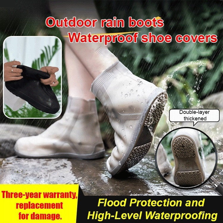 [À Prova d’Água e Confortável] Capa de Sapatos HFH - Protetor de Botas/Exterior/Durável