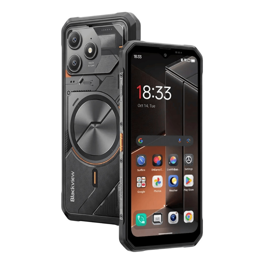 Smartphone Blackview Fort 100 – NFC – Dual SIM – 128GB / 8GB RAM – Display 6.56" – Câmera Principal 16MP