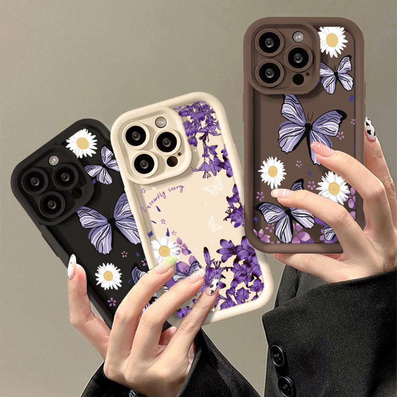 Sunshine Margaridas Padrão Caso De Telefone Compatível Para Samsung A15 A21S A22 A23 A24 A25 A31 A32 A33 A34 Engraçado I