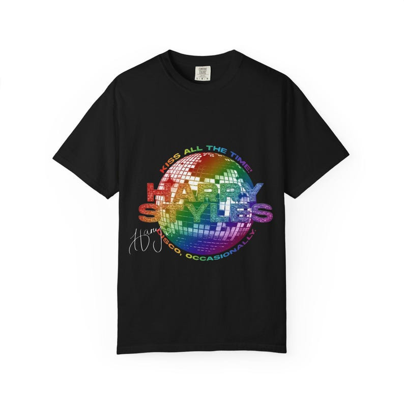 Camiseta Feminina Estampa Globo Mundo Colorido Moderna Confortável Estilosa Moda Feminina Casual