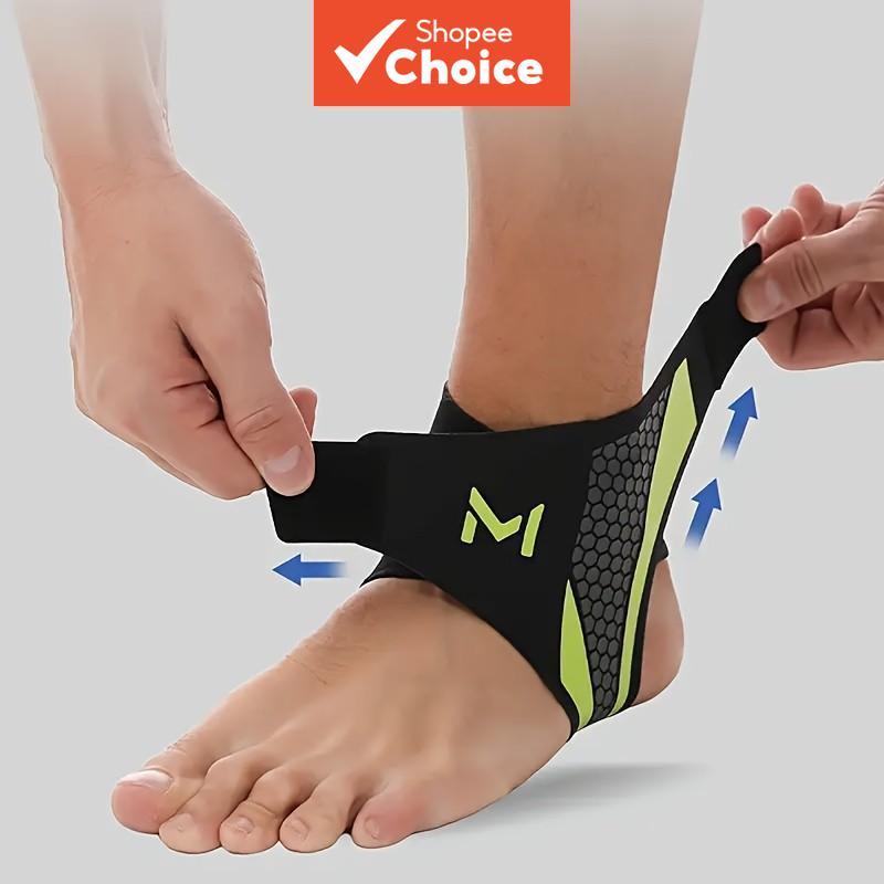 2 Unidades/Conjunto Cinta De Tornozelo De Fitness De Compressão Respirável , Suporte Ajustável