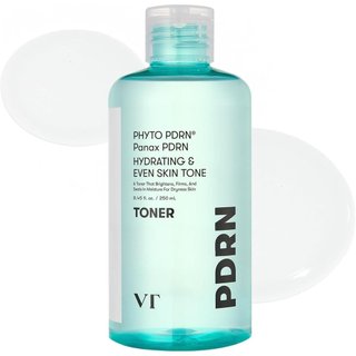 VTCOETICSPDRNToner, Tônico Facial Hidratante com 50.000 ppm de PDRN Vegano, Ginseng Selvagem Coreano, Niacinamida e Pant