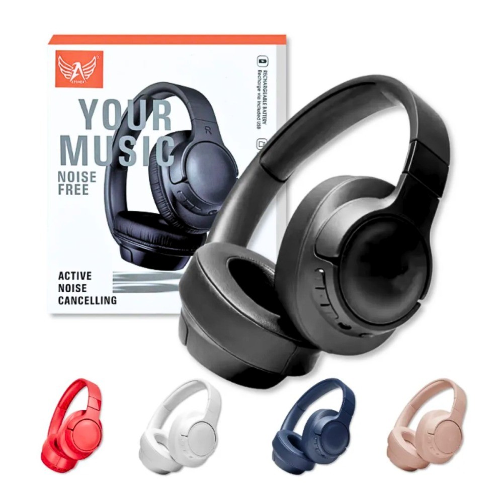 Fone de Ouvido Headphone Bluetooth Altomex BM750 Noise FREE com Microfone Integrado - Cor Preto