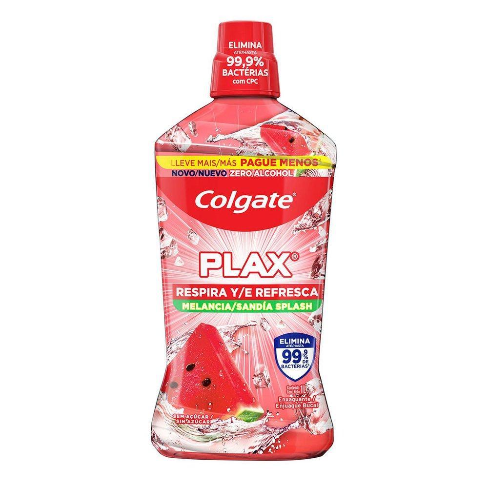 Enxaguante Bucal Colgate Plax Zero Álcool Melancia 1L Leve Mais Pague Menos