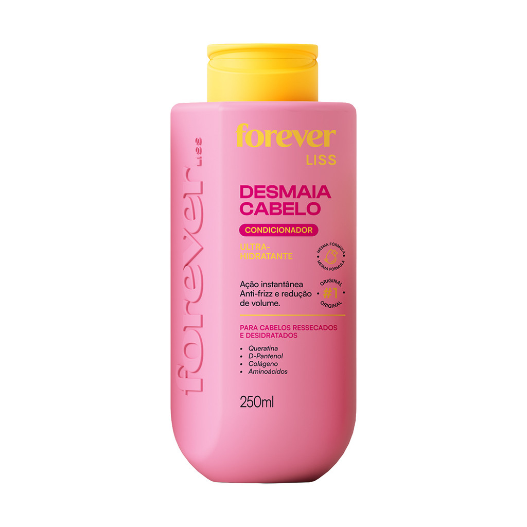Condicionador Desmaia Cabelo Forever Liss 250ml