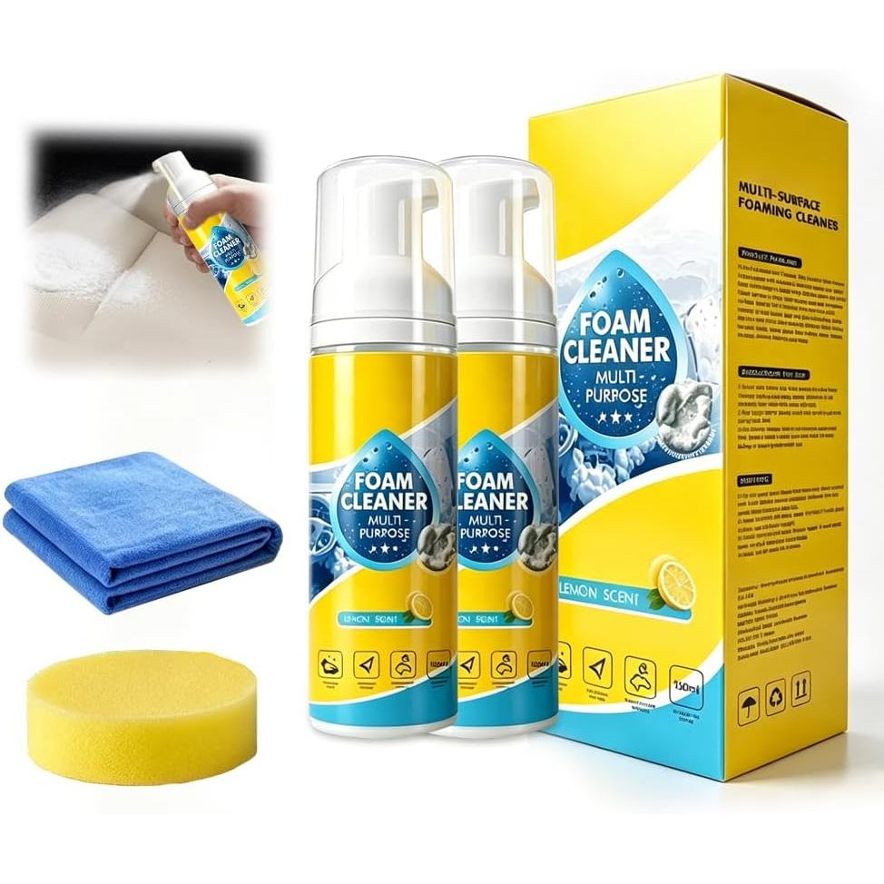 Limpador enzimático multifuncional quatro em um, um novo limpador sem enxágue, adequado para limpeza multifuncional de e