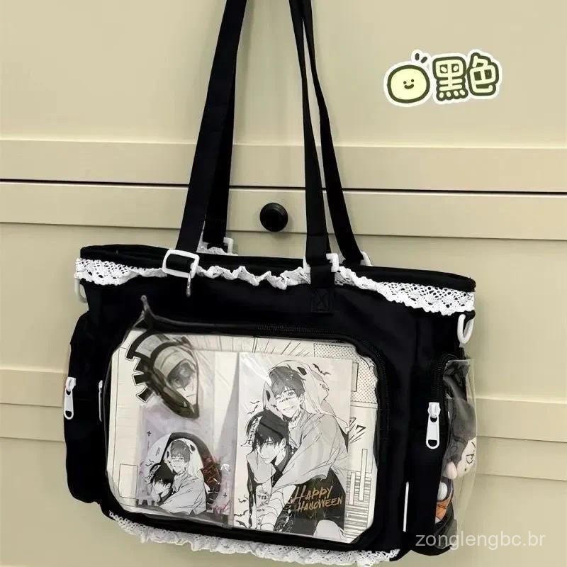 Ballet Big Appetite Girl Japonês Itabag Bolsa Mensageiro Bidimensional de Um Ombro, Presente para Amigos, Bolsa Femi