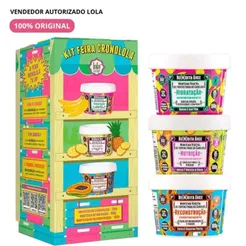Kit Feira Cronolola Bemdita Ghee 100g Nutrição Hidratação e Reconstrução - Lola Cosmetics