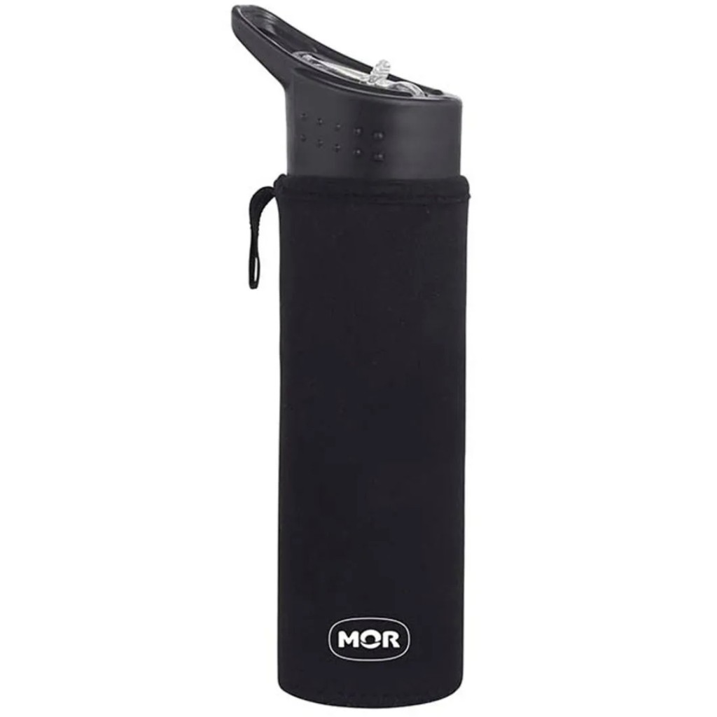 Garrafa de Aço Inox 750ml Com Capa Sport To Go 8058 Mor