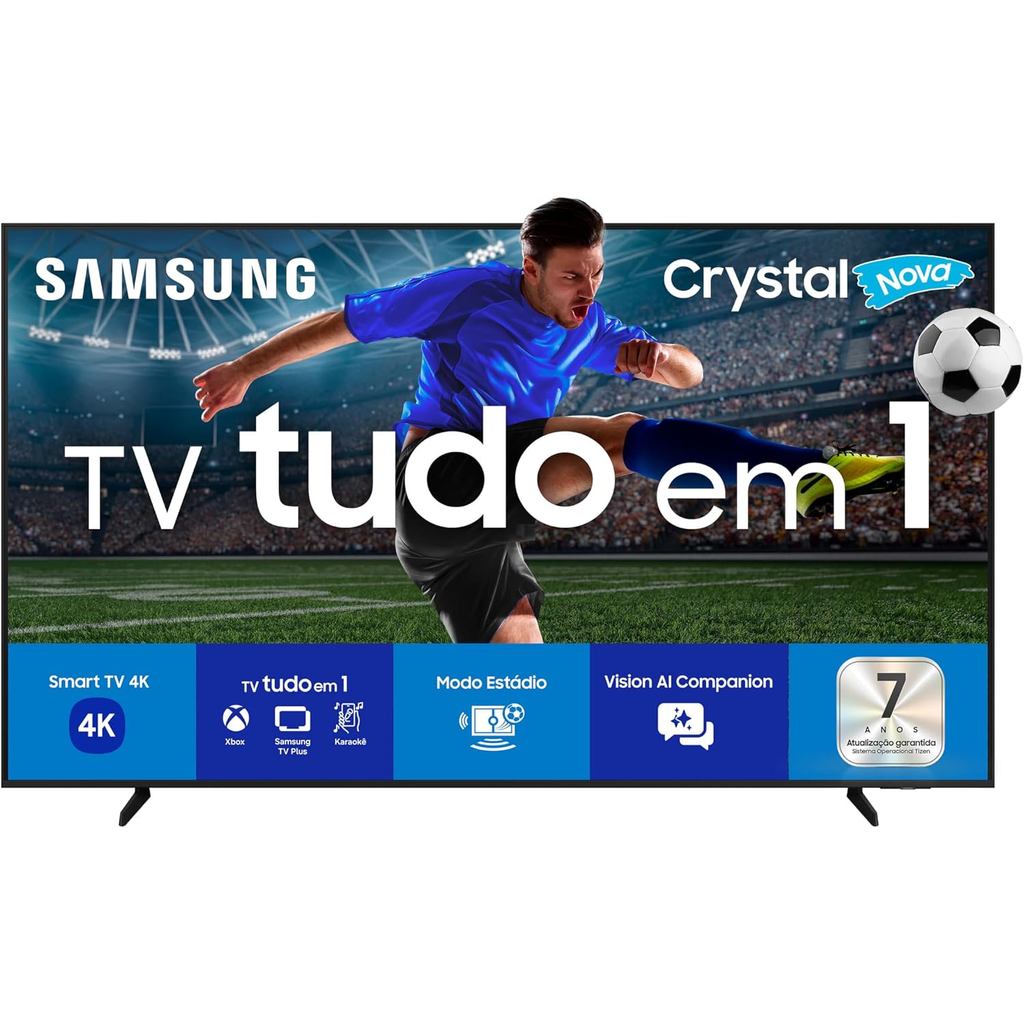 Smart TV 43" Samsung Crystal UHD 4K