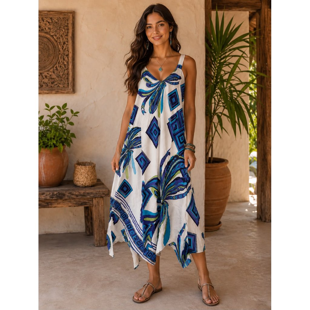 Vestido Indiano de Alça
