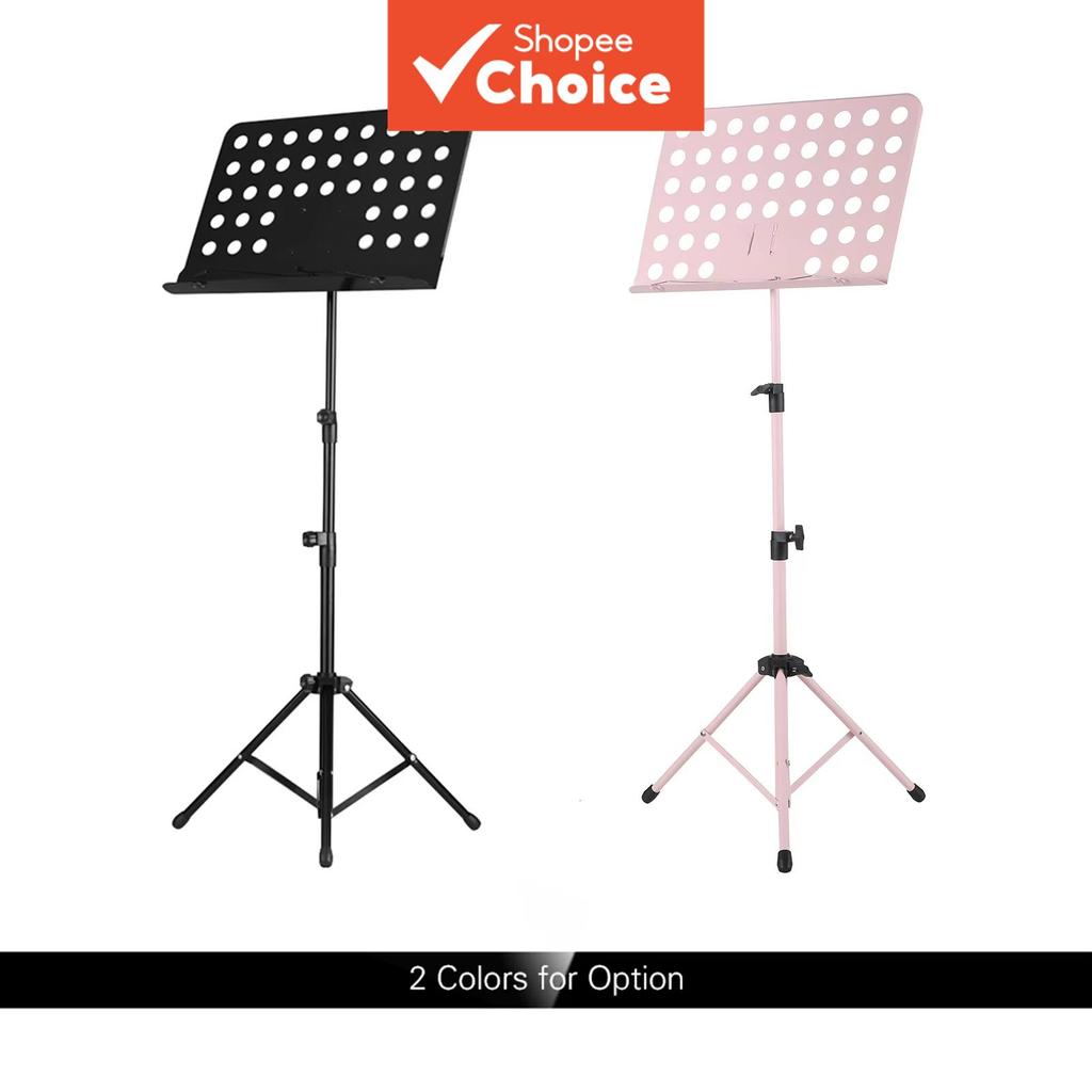 Suporte De Música De Metal Portátil Destacável Para Piano Violino Guitarra Folha Acessórios Dobrável Leve Instrumento Pr