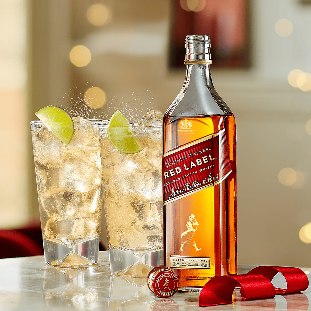 Johnnie Walker Whisky Red Label 1L — imagem 2 de 2