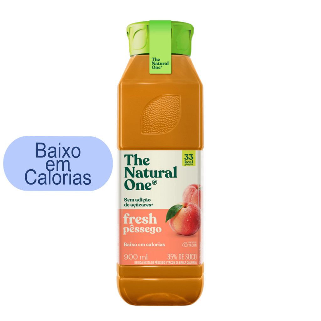 Natural One Fresh Néctar Pêssego Pet 900ml