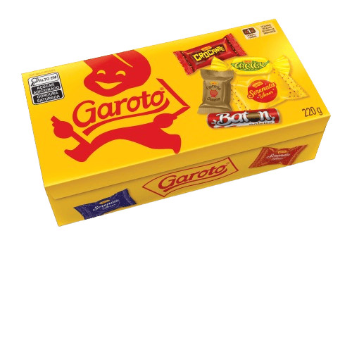 Garoto Bombom Sortido Caixa 220g