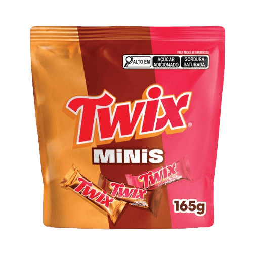Chocolate Twix Variedades Minis