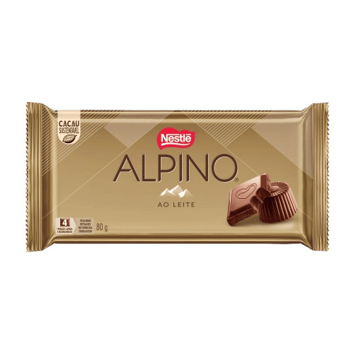 Chocolate ao Leite Alpino