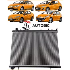 Radiador Expandido Citroen C4 Pallas Peugeot 307 308 407 408 2.0 16V 2005 2007 2010 2013 2016