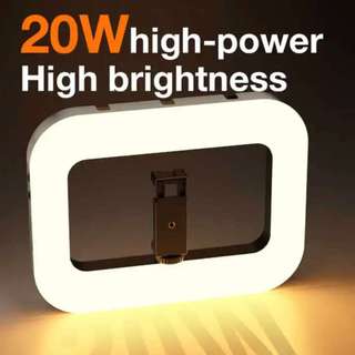 Ring Light Profissional 3000mAh – Ring Light Celular com Tripé Ring Light  20W 9H E30