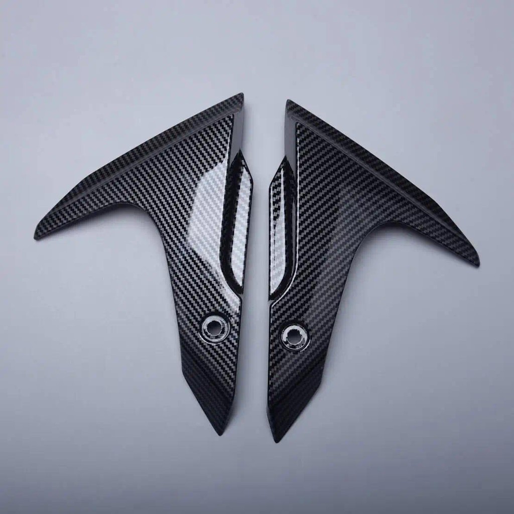 1 Par De Motocicleta Frente Fender Lama Guarda Lateral Carenagem Apto Para Yamaha MT-07 FZ07 2014 2015 2016 2017 Textura
