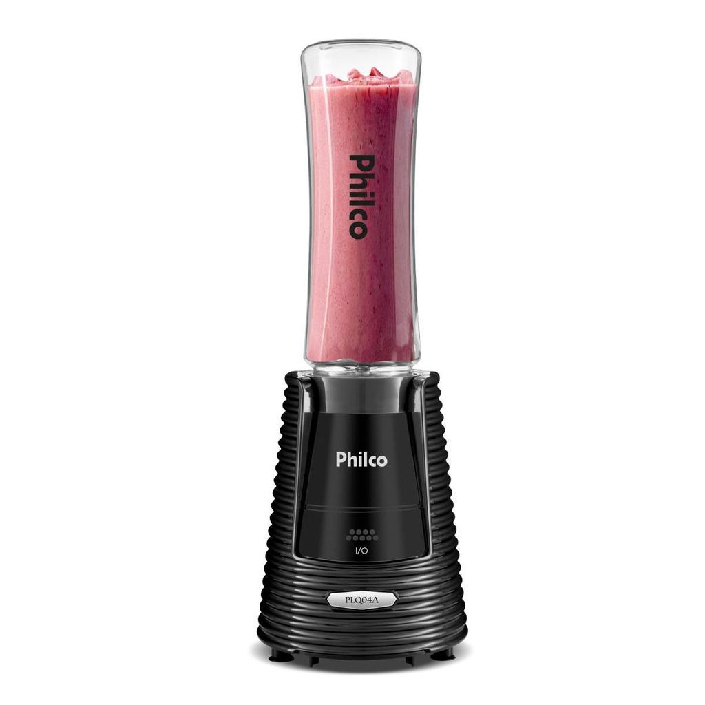 Blender Liquidificador Portátil Philco 400W 600ml PLQ04A