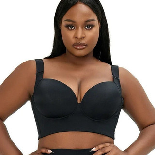 Sutiā Sem Bojo Reforçado Plus Size Demilos Costura 0841 8863