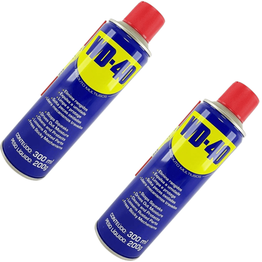 Kit Com 2 Unidades Anti Ferrugem WD40 300ml