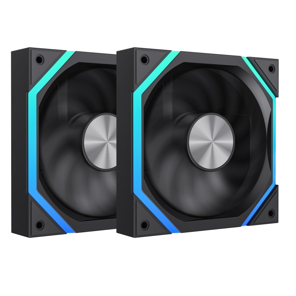 KIT 2 FAN ARGB GAMEMAX KULING FN12A-N2 BK