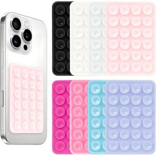 Giumel 8PCS Suporte de Telefone com Sucção, Ventosa Antiderrapante, Acessório para Telefone Mãos-Livres para Selfies e V