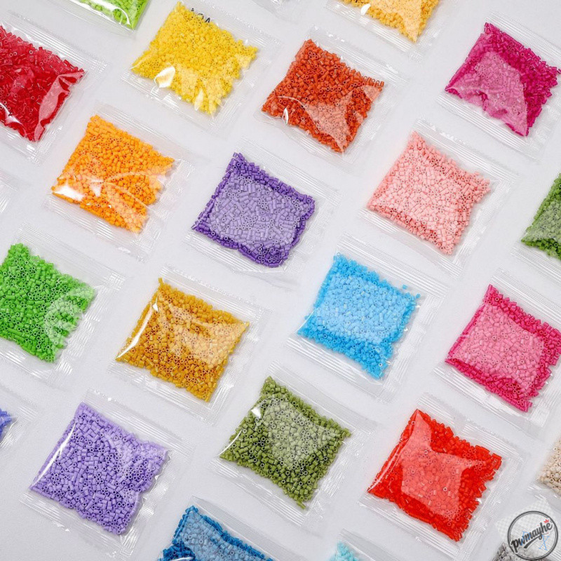 1000 Peças de Pérolas Perler 2.6mm para Refil, Brinquedo de Quebra-Cabeça, Arte em Pixel, Presente para 007