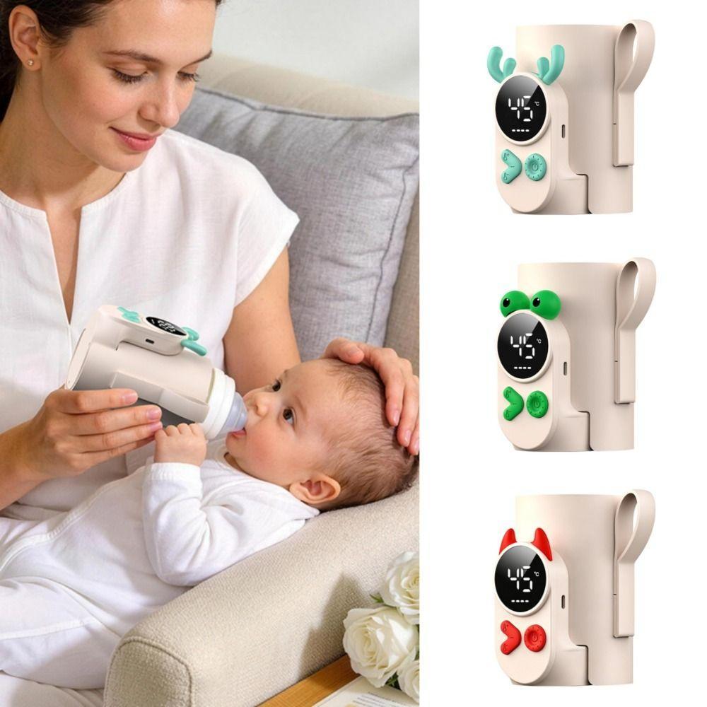 Aquecedor De Mamadeira FALLFORBEAUTYEJ , Manga Portátil De Aquecimento De Leite Para Viagem De Carregamento Rápido , Aju